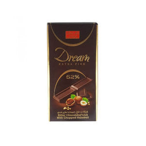 لوح شوكولاتة مرّ 52% 60 غرام لوح شوكولاتة مرّ 52% 60 غرام